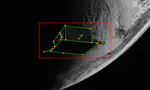 Robust Spacecraft Relative Pose Estimation via CNN-aided Line Segments Detection in Monocular Images